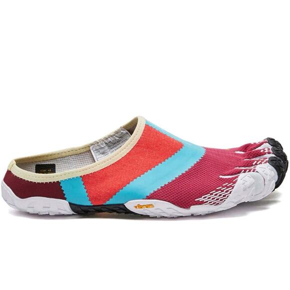 Suicoke Nin Sabo X VFF Vibram Five Fingers Sock Size 43 EU Red / Lt Blue $260 - Picture 1 of 14